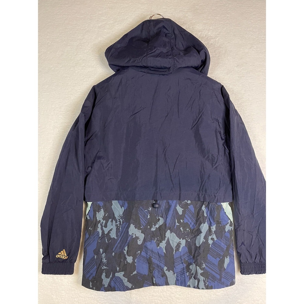 Adidas Windbreaker‎ Jacket Women's size Medium - Navy